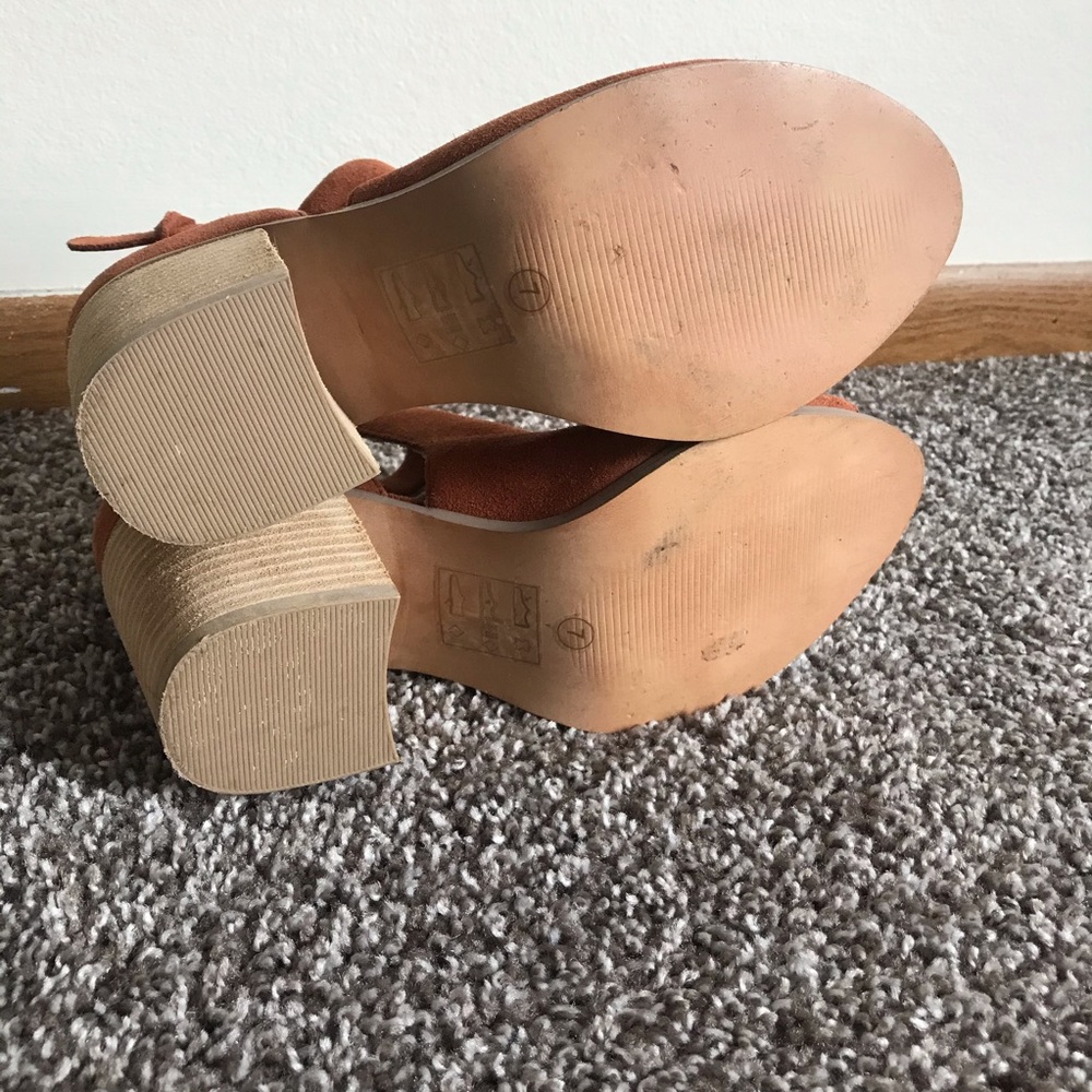 SOLE SOCIETY Ferris - Suede Booties - Size 7 - Picture 7 of 8